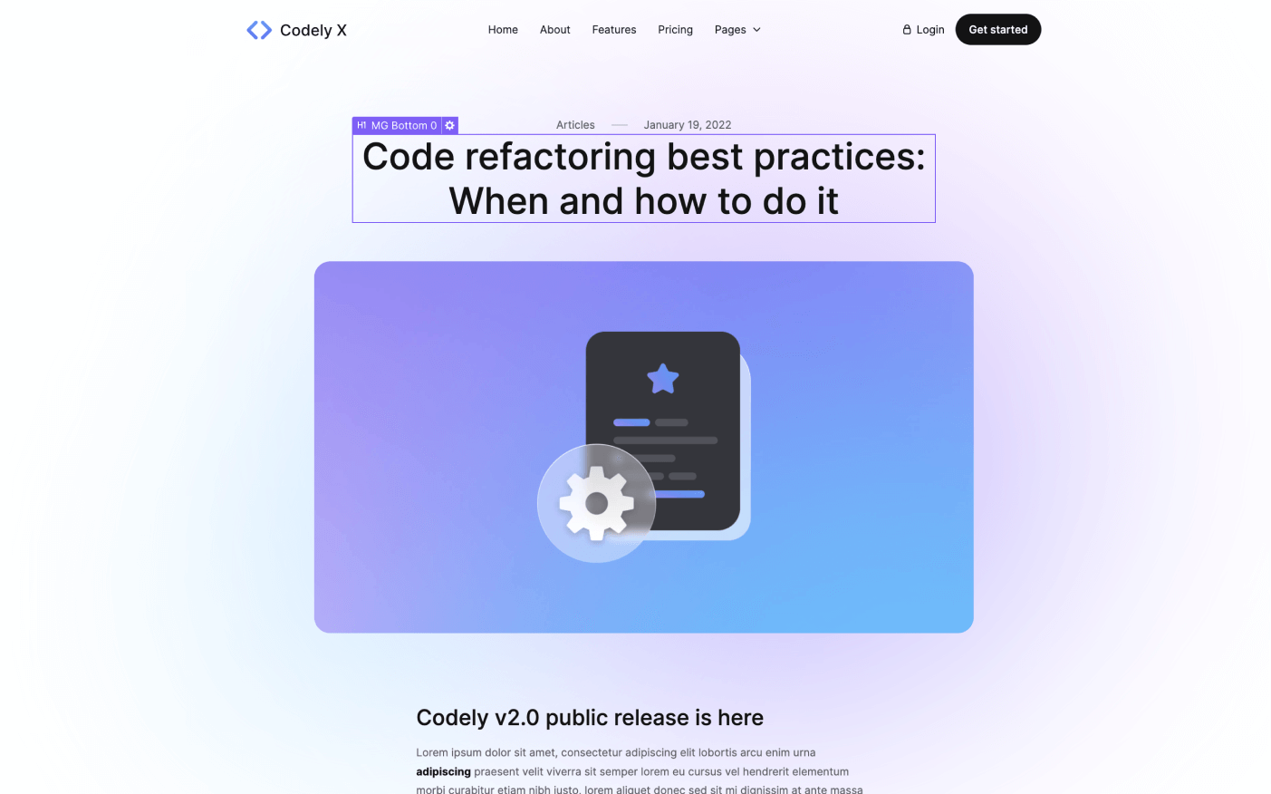 CMS Page - Kaimei AI Webflow Template