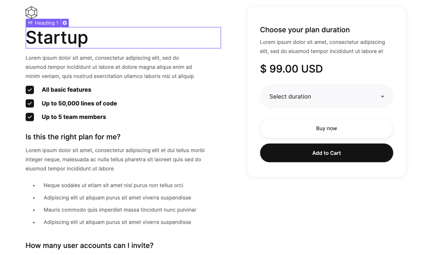 eCommerce Page - Kaimei AI Webflow Template